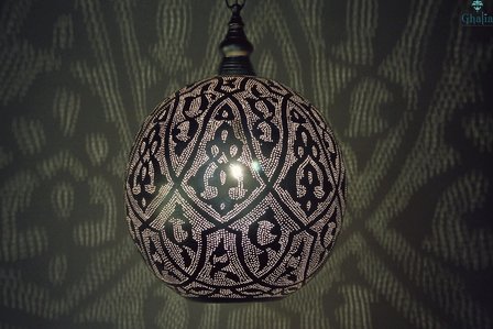 Alhambra Ghalia oosters lamp donker